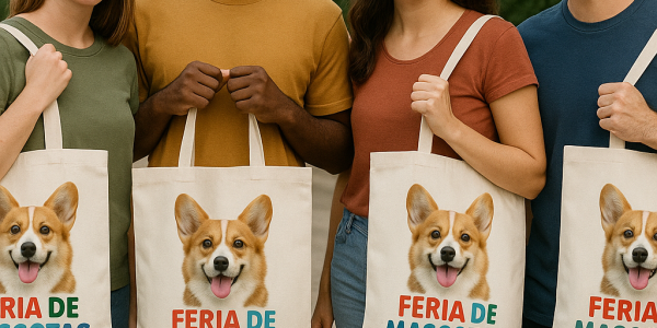 Estampación Textil, Bordados e Impresión DTF Caldes d'Estrac · Bolsas de algodón / tote bags